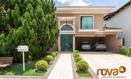 Casa em condomínio fechado com 4 quartos à venda na a20, 1, jardins atenas, goiânia por r$ 3.490.000