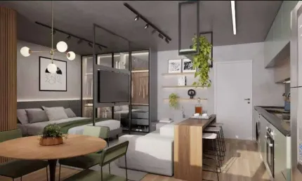 Apartamento 1 Quarto à venda, 1 quarto, 1 suíte, 1 vaga, Lourdes - Belo Horizonte/MG