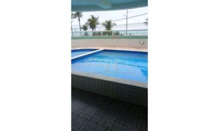 Apartamento 2 dormitórios com suíte sacada gourmet, frente ao mar, Jd Real Praia Grande