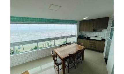 APARTAMENTO FRENTE MAR ,03 DORMITÓRIOS, COM SUITE , BAIRRO JD REAL , MOBILIADO.