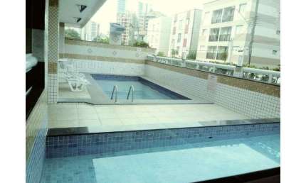 apartamento 1 dormitório com suite sacada gourmet em Caiçara Praia Grande