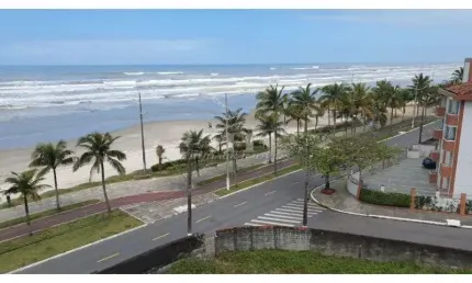 Apartamento 2 dormitórios vista para o mar, Jd. Real, Praia Grande