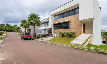 Casa com 3 dormitórios à venda, 387 m² por r$ 2.350.000,00 - lamenha pequena - curitiba/pr