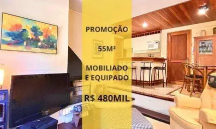 Oportunidade no Lago Negro: Apartamento Mobiliado com 1 Dormitório!