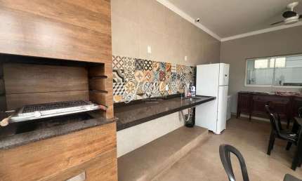 Casa em Condomínio para Locação em Ribeirão Preto, Bonfim Paulista, 2 dormitórios, 1 suíte, 2 banheiros, 4 vagas