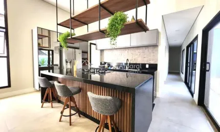 Casa térrea para venda no Condomínio Residencial Terras do Cancioneiro, Parque Brasil 500, Paulínia.