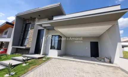 Casa térrea com 3 suítes no Condomínio La Dolce Vitta, Paulinia