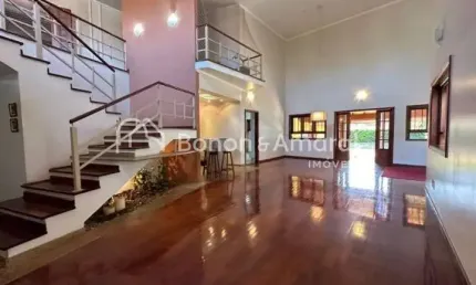 Casa em condomínio fechado com 5 quartos à venda na Avenida Professor Adhelar Matthes, 201, Loteamento Residencial Barão do Café, Campinas
