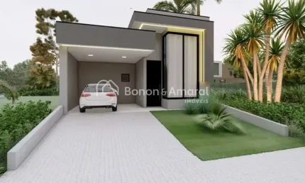Casa térrea nova à venda no Condomínio Terras da Estância, Vila Monte Alegre - Paulínia