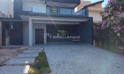 Casa em condomínio fechado com 3 quartos à venda na Rua Isidoro Basso, 499, Residencial Real Parque Sumaré, Sumaré