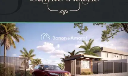 Casa em condomínio com 3 suítes, sala dois ambientes, 5 banheiros e 2 vagas na garagem - Unidade 18