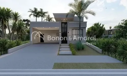 Casa à venda no Condomínio Club Portinari, no bairro Parque Brasil 500, em Paulínia.