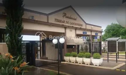 Terreno a venda no condomínio terras do cancioneiro, paulínia/sp.