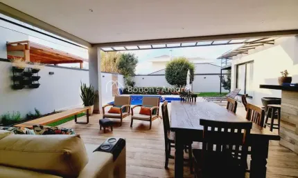Casa em condomínio fechado com 4 quartos à venda na Avenida Presidente Juscelino Kubitschek de Oliveira, 1042, Parque Brasil 500, Paulínia