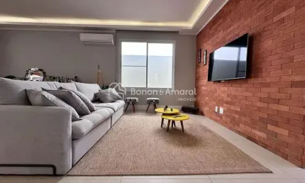 Casa térrea para venda 03 quartos no condomínio terras do cancioneiro, no parque brasil 500, na cidade de paulínia