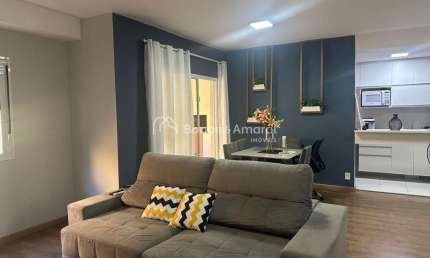 Venda de apartamento de 86m² com 2 quartos sendo 1 suíte, 2 vagas de garagem em Paulínia
