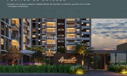 Apartamento novo de 3 quartos no disputado condomínio clube Amati