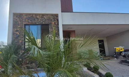 Casa à venda com 3 suítes no condomínio santorini em paulínia- sp