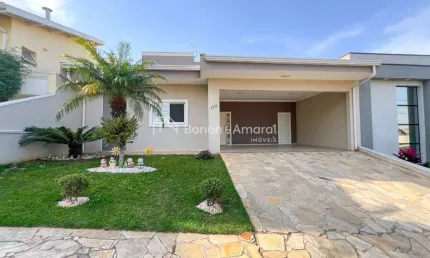 Casa térrea com 3 suítes, à venda no Condomínio Villagio Di Napoli - Valinhos/SP