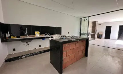 Casa térrea à venda EM CONSTRUÇÃO no condomínio Campos do Conde II bairro João Aranha na cidade de Paulínia/SP.