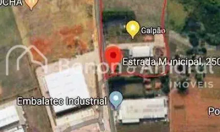 Extensa área industrial em Monte Mor com edificações e benfeitorias