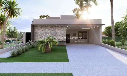 Casa a venda no Condomínio Santorini, Parque Brasil 500, Paulínia.