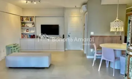 Apartamento à venda com 90m² e 2 quartos no Cambuí - Campinas/SP