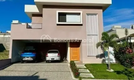 Excelente Sobrado com 3 Suítes, Escritório e Área de Lazer Completa no Portal do Jequitibá - Valinhos