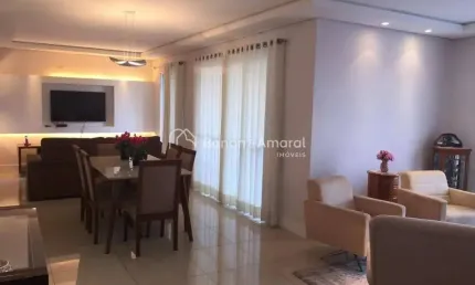 Apartamento à venda com 134 m² e 3 dormitórios no loteamento vila bella - campinas/sp