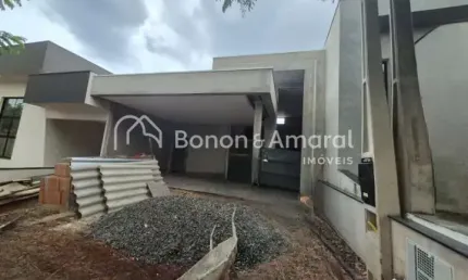 Casa térrea a venda no Condomínio Terras Da Estância, 3 quartos, Vila Monte Alegre - Paulínia/SP