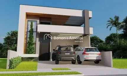 Casa de condomínio com 149 m² e 3 quartos no Terras da Estância em Paulínia/SP