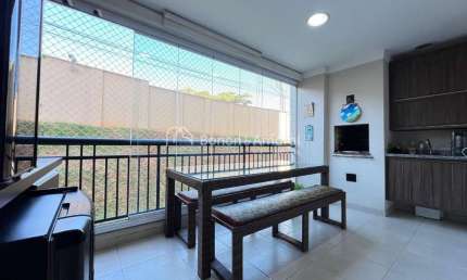 Apartamento com 3 dormitórios e varanda gourmet à venda no Residencial Art &amp;amp; Life - Paulínia/SP