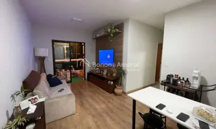 Apartamento à venda entre cambuí e taquaral - 3 dormitórios (1 suíte), 76m², 2 vagas