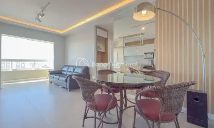 Apartamento de 2 quartos no guanabara - andar alto, varanda e lazer completo