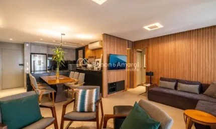Apartamento moderno com varanda gourmet e acabamentos de alto padrão