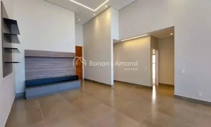 Casa Térrea Nova com 3 Suítes e Piscina no Portal do Jequitibá - Valinhos