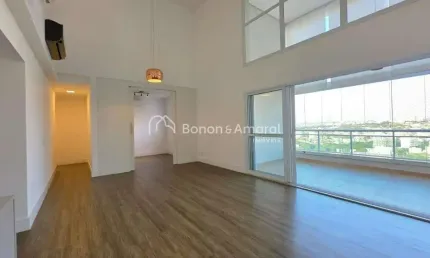 Apartamento para locação com 189 m², 3 suítes, pé direito duplo e hall privativo no arthouse double sky em campinas/sp