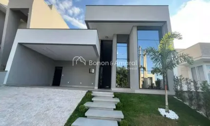Linda casa térrea no condomínio Vila do Sol, em Valinhos