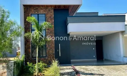 Casa térrea com 3 quartos à venda no Residencial Lírios, Paulínia