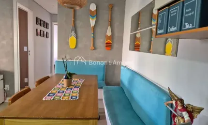 Vista privilegiada no taquaral - andar alto e varanda gourmet