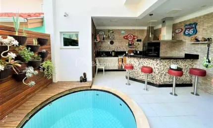 Casa em condomínio no condomínio okinawa paulínia, de 3 quartos, 245.4 m² à venda no parque brasil 500 - paulínia/sp
