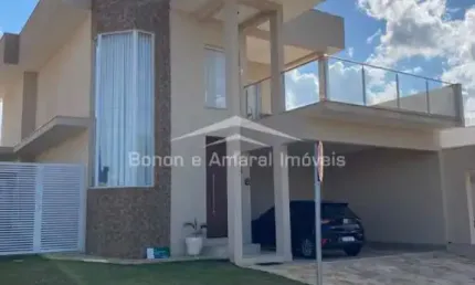 Casa em condomínio no residencial vila do sol, de 3 quartos à venda, jardim são marcos - valinhos/sp