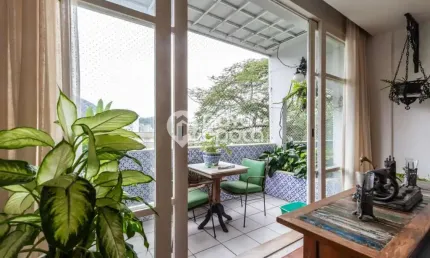 Jardim botânico | apartamento 5 quartos, sendo 1 suite