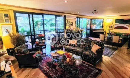 Apartamento com 4 quartos à venda na Rua General Tasso Fragoso, Lagoa, Rio de Janeiro