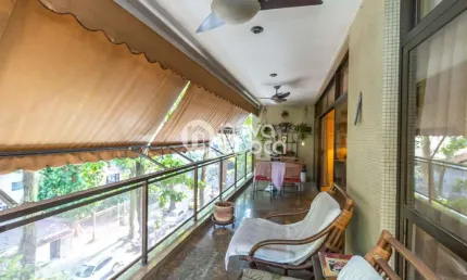 Apartamento com 4 quartos à venda na Rua Marquês de Pinedo, Laranjeiras, Rio de Janeiro