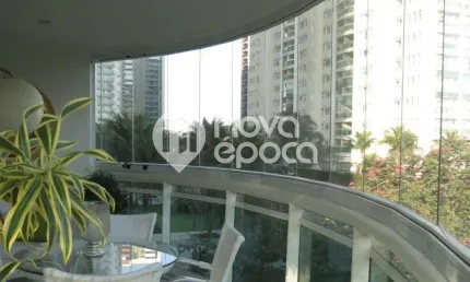 Barra da tijuca | apartamento 4 quartos, sendo 4 suites