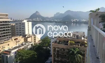 Apartamento com 3 quartos à venda na Rua Fonte da Saudade, Lagoa, Rio de Janeiro