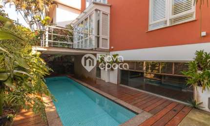 Casa com 4 quartos à venda na Rua Peri, Jardim Botânico, Rio de Janeiro