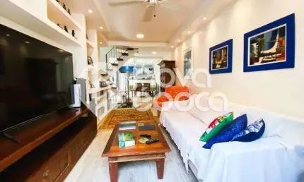 Casa em condomínio fechado com 3 quartos à venda na Rua Dona Mariana, Botafogo, Rio de Janeiro