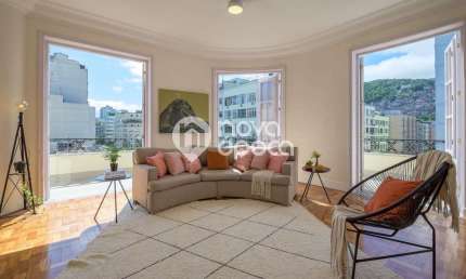 Apartamento com 4 quartos à venda na Avenida Rainha Elizabeth da Bélgica, Copacabana, Rio de Janeiro